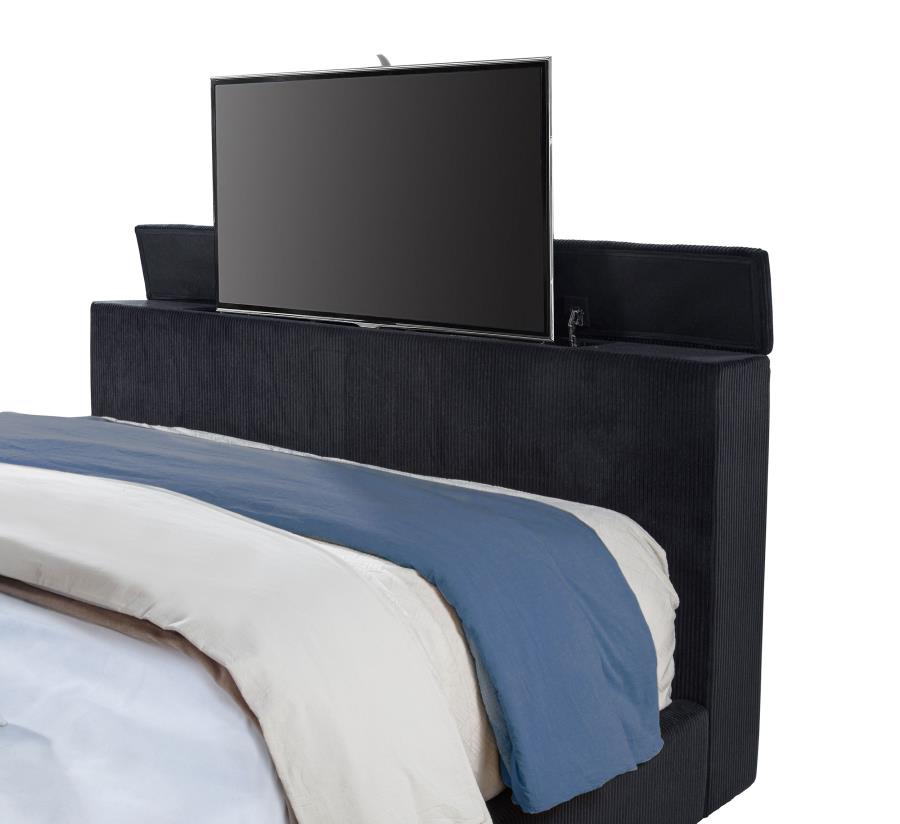 Tisdall Flame Visualizer & TV Panel Bed - Image 2