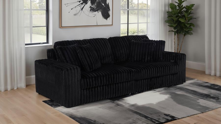 Kennett III Dual Power XL Chaise-Sofa - Image 2