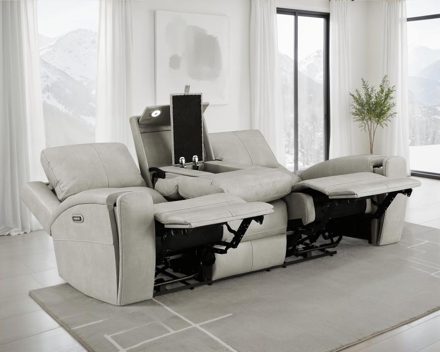 Brickston II Triple Power Reclining Collection - Image 6