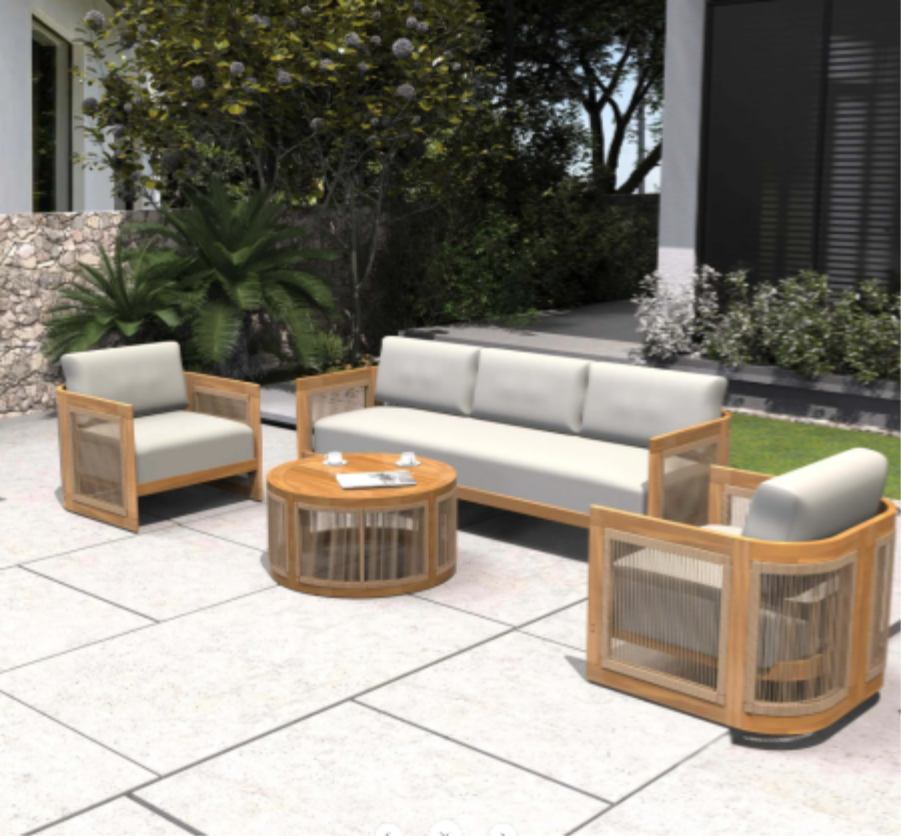 Solid Wood Conversation Sets. Can be Pieced Together. - Image 4